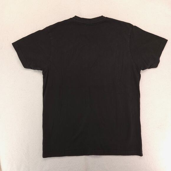 Teddy Frewsh Graphic Short Sleeve Crew Neck T Shirt Mens Size Medium M Black - Picture 9 of 9